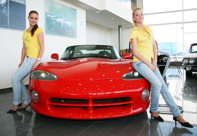 Hostesky na autogramiade Alice Bendove AAA AUTO