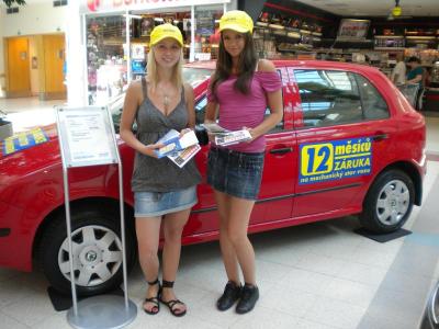 Hostesky pro AAA AUTO v Ostravě