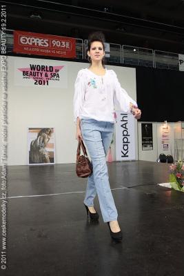 Módní přehlídka O2 Arena World of Expo Beauty