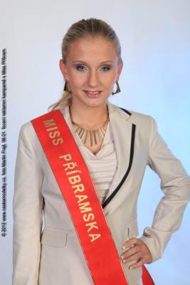 Focení vítězky Miss Příbramska pro reklamní kampan