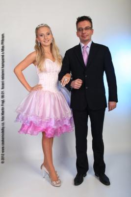Focení vítězky Miss Příbramska pro reklamní kampan