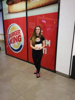 Hosteska Burger King Ostrava