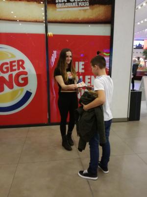 Hosteska Burger King Ostrava
